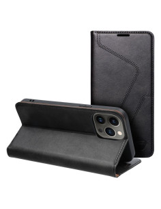 FORCELL F-PROTECT RFID Blocker Book pour IPHONE 13 PRO MAX noir