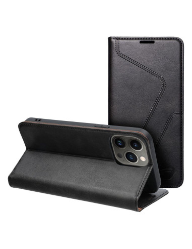 FORCELL F-PROTECT RFID Blocker Book pour IPHONE 13 PRO MAX noir