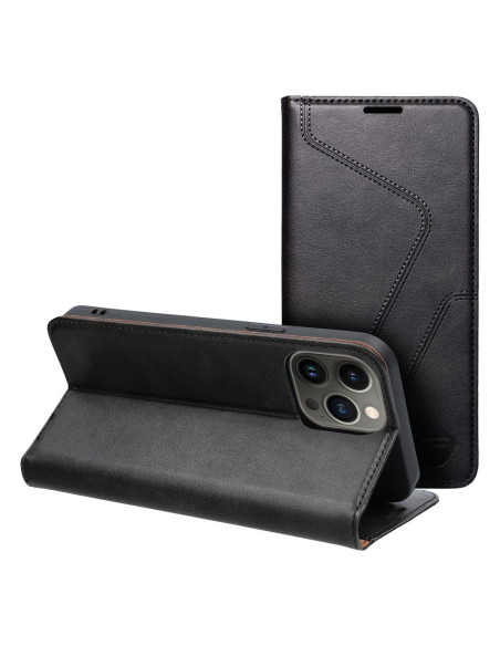 FORCELL F-PROTECT RFID Blocker Book pour IPHONE 13 PRO MAX noir
