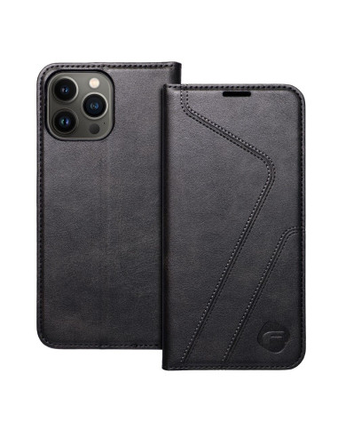 FORCELL F-PROTECT RFID Blocker Book pour IPHONE 13 PRO MAX noir