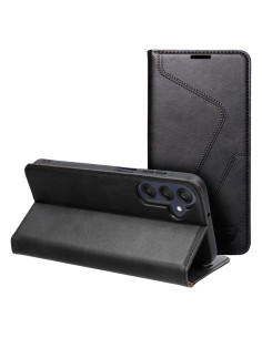 FORCELL F-PROTECT RFID Blocker book case for SAMSUNG A25 5G black