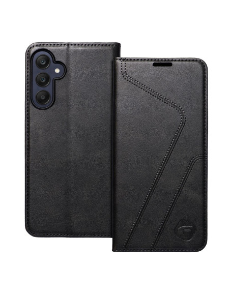 FORCELL F-PROTECT RFID Blocker book case for SAMSUNG A25 5G black