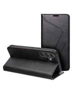 FORCELL F-PROTECT RFID Blocker Book pour SAMSUNG A54 noir