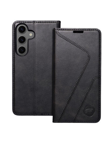 FORCELL F-PROTECT RFID Blocker Book pour SAMSUNG S24 noir