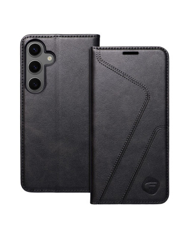 FORCELL F-PROTECT RFID Blocker Book pour SAMSUNG S24 PLUS noir