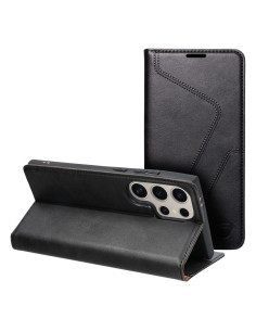 FORCELL F-PROTECT RFID Blocker Book pour SAMSUNG S24 ULTRA noir