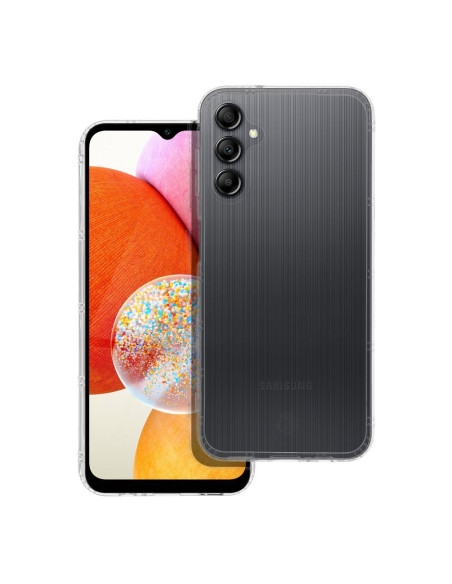 FORCELL F-PROTECT Coque longue durée pour SAMSUNG A14 4G / A14 5G transparente