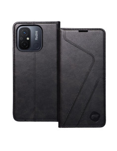 FORCELL F-PROTECT RFID Blocker Book pour XIAOMI REDMI 12c noir 2