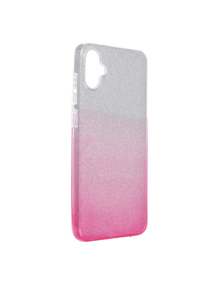 Coque Forcell - SHINING pour SAMSUNG Galaxy A05 TRANSPARENT / ROSE
