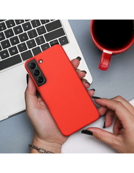COQUE SILICONE pour SAMSUNG Galaxy A05 pêche