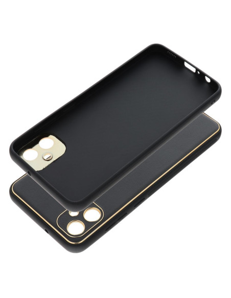 Etui LEATHER Case en cuir pour SAMSUNG Galaxy A05 NOIR