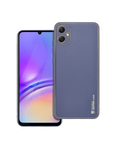 Etui LEATHER Case en cuir pour SAMSUNG Galaxy A05 BLEU