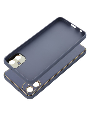 Etui LEATHER Case en cuir pour SAMSUNG Galaxy A05 BLEU