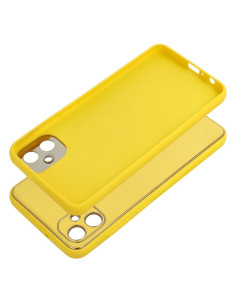 Etui LEATHER Case en cuir pour SAMSUNG Galaxy A05 JAUNE 2