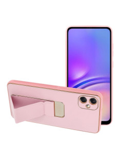 Etui LEATHER Case Kickstand pour SAMSUNG Galaxy A05 ROSE