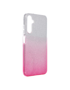 Coque Forcell - SHINING pour SAMSUNG Galaxy A05S TRANSPARENT / ROSE