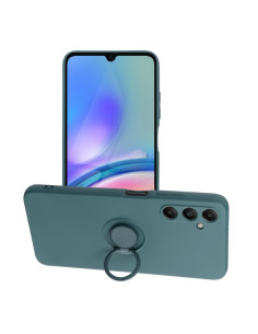 Coque SILICONE RING pour SAMSUNG Galaxy A05S vert