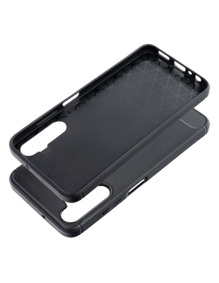 COQUE FORCELL- CARBON pour SAMSUNG Galaxy A05S NOIR