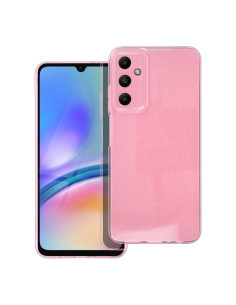 Coque transparente 2mm BLINK pour SAMSUNG A05S rose