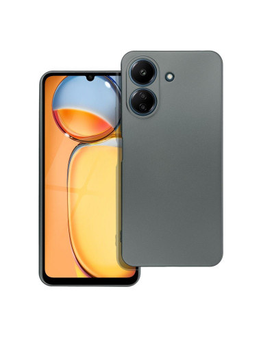 Coque METALLIC pour XIAOMI Redmi 13C / POCO C65 gris