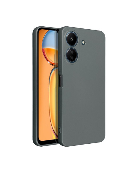 Coque METALLIC pour XIAOMI Redmi 13C / POCO C65 gris