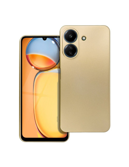 Coque METALLIC pour XIAOMI Redmi 13C / POCO C65 or