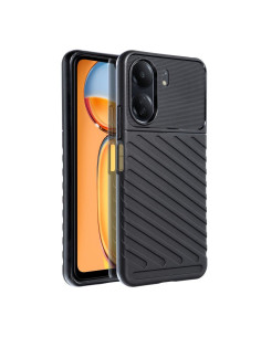 Coque THUNDER pour XIAOMI Redmi 13C / POCO C65 noir 2