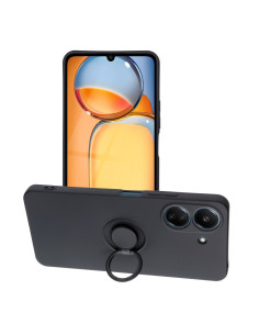 Coque SILICONE RING pour XIAOMI Redmi 13C / POCO C65 noir