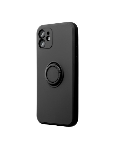Coque SILICONE RING pour XIAOMI Redmi 13C / POCO C65 noir