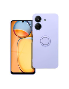 Coque SILICONE RING pour XIAOMI Redmi 13C / POCO C65 violet 2