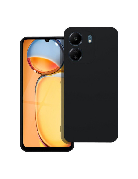 COQUE SILICONE pour XIAOMI Redmi 13C / POCO C65 NOIR