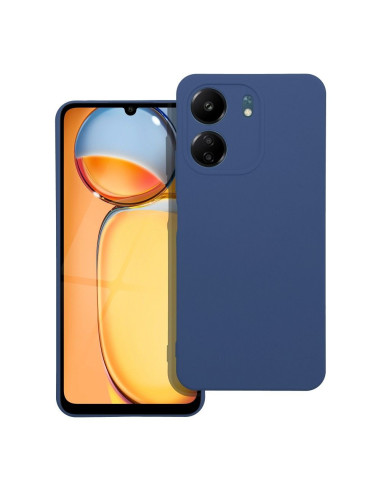 COQUE SILICONE pour XIAOMI Redmi 13C / POCO C65 BLEU