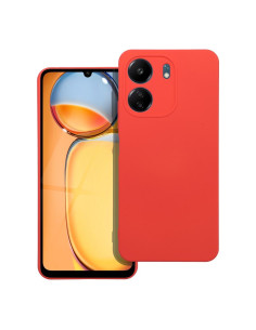 COQUE SILICONE pour XIAOMI Redmi 13C / POCO C65 pêche