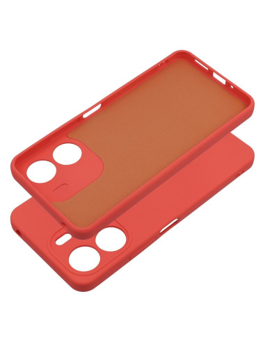 COQUE SILICONE pour XIAOMI Redmi 13C / POCO C65 pêche