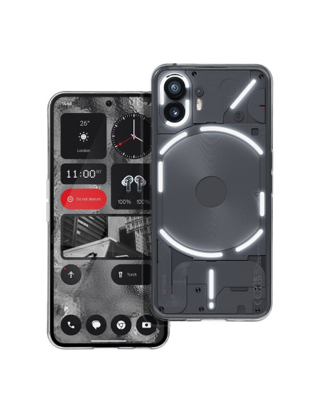 Coque CLEAR CASE 2mm NOTHING Phone 2 (camera protection)