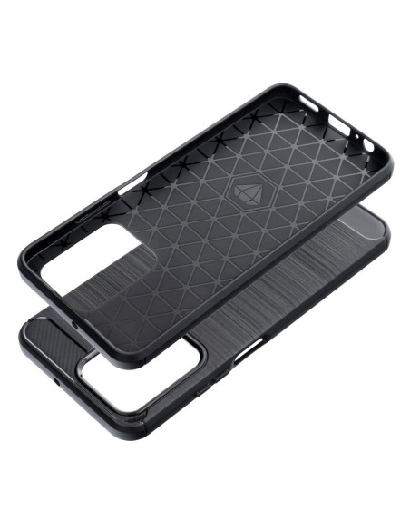 COQUE FORCELL - CARBON pour HONOR X7a NOIR