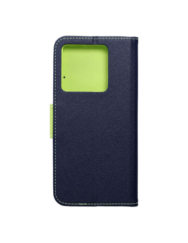 Étui pour XIAOMI 13T / 13T PRO bleu marine / vert lime