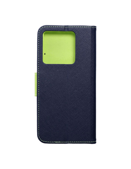 Étui pour XIAOMI 13T / 13T PRO bleu marine / vert lime