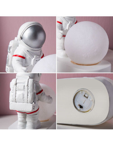 ASTRONAUTA Lampe de chevet Art déco (modèle 2) AMTL