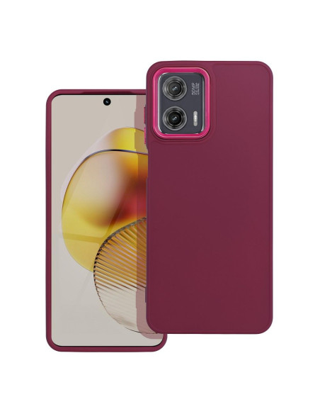 Coque FRAME pour MOTOROLA G73 violet