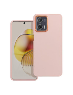 Coque FRAME pour MOTOROLA G73 rose poudré