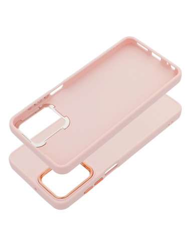Coque FRAME pour MOTOROLA G73 rose poudré
