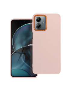 Coque pour MOTOROLA G14 rose poudré