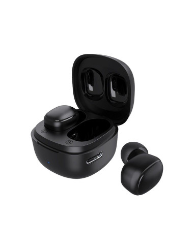 BLUE STAR Écouteurs stéréo sans fil / bluetooth TWS Mini A19 noir