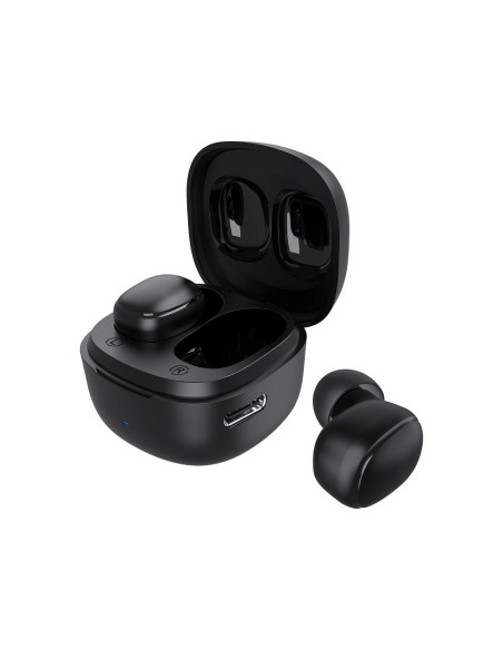 BLUE STAR Écouteurs stéréo sans fil / bluetooth TWS Mini A19 noir