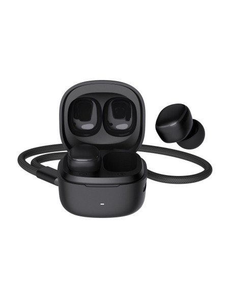 BLUE STAR Écouteurs stéréo sans fil / bluetooth TWS Mini A19 noir