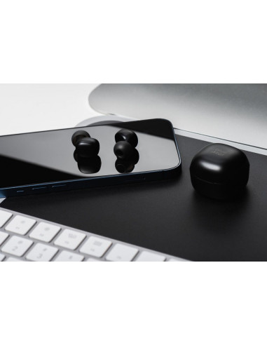 BLUE STAR Écouteurs stéréo sans fil / bluetooth TWS Mini A19 noir