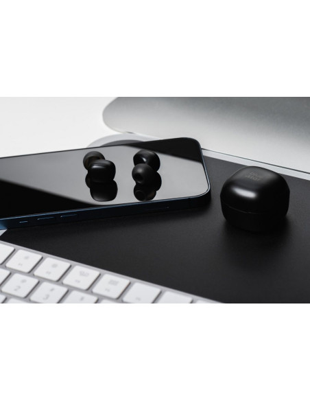 BLUE STAR Écouteurs stéréo sans fil / bluetooth TWS Mini A19 noir