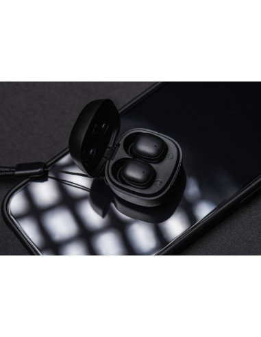 BLUE STAR Écouteurs stéréo sans fil / bluetooth TWS Mini A19 noir