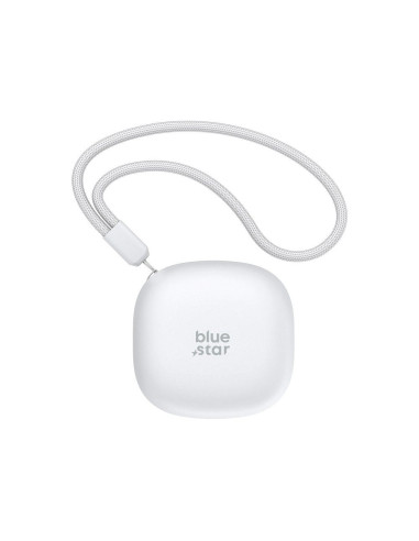 BLUE STAR Écouteurs stéréo sans fil / bluetooth TWS Mini A19 blanc